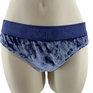 PINK Victoria's Secret Extra Low Rise Thong Velvet Medium